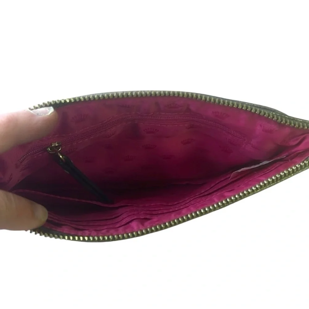 Juicy couture iridescent clutch.